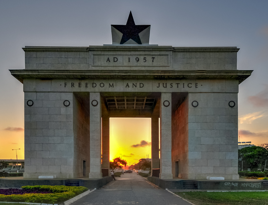 Ghana Independence arch