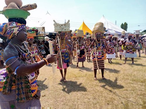 Hogbetsotso festival in Ghana